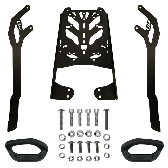 GP Kompozit Rear Luggage Rack Black Compatible For Bajaj Pulsar NS400z 2025