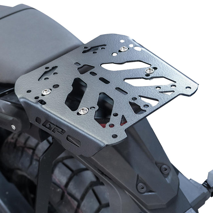 Parrilla trasera GP Kompozit negra compatible con KTM 390 Adventure X 2025-2026