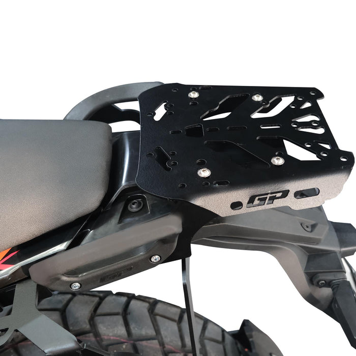 GP Kompozit Rear Luggage Rack Black Compatible For KTM 390 Adventure X 2025-2026