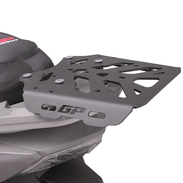 GP Kompozit Rear Luggage Rack Black Compatible For Mondial Strada 125 2023-2025