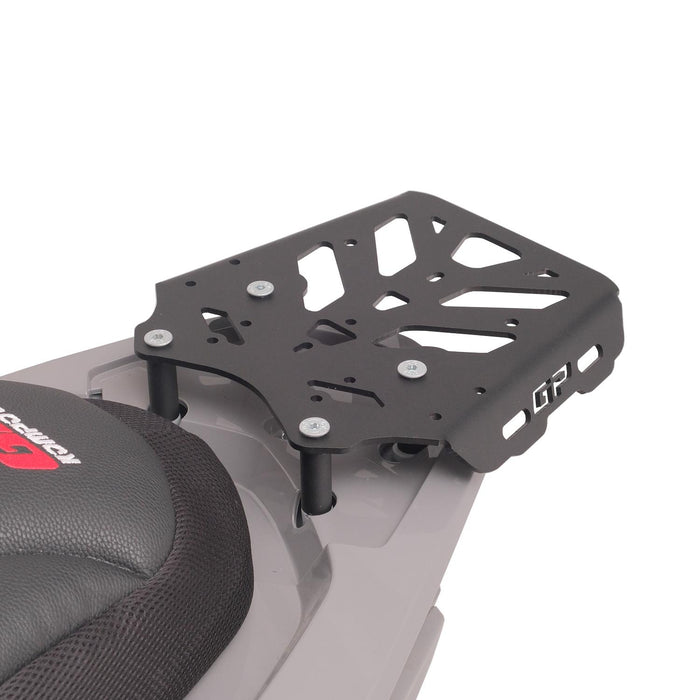 GP Kompozit Rear Luggage Rack Black Compatible For Mondial Strada 125 2023-2025