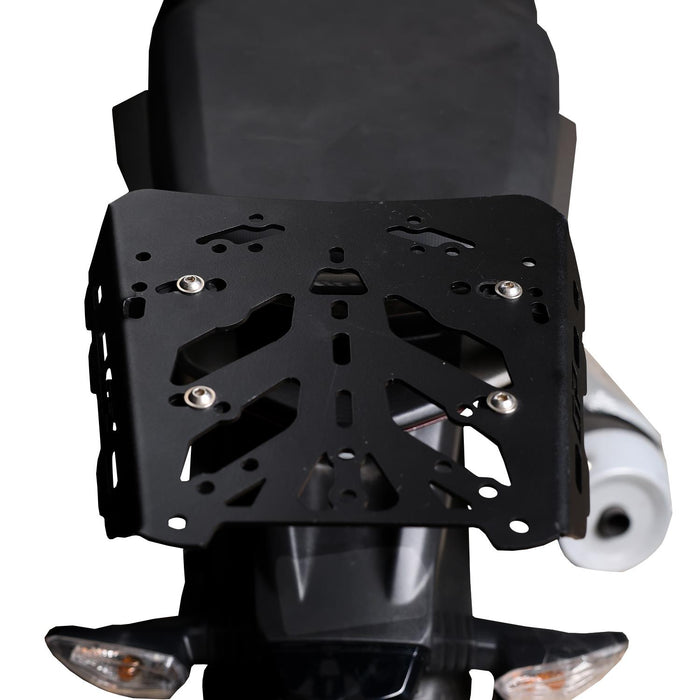 GP Kompozit Rear Luggage Rack Black Compatible For TVS Raider 125 2024-2025