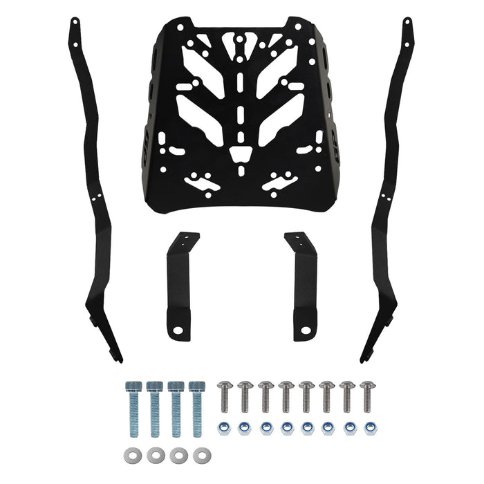 GP Kompozit Rear Luggage Rack Black Compatible For TVS Raider 125 2024-2025