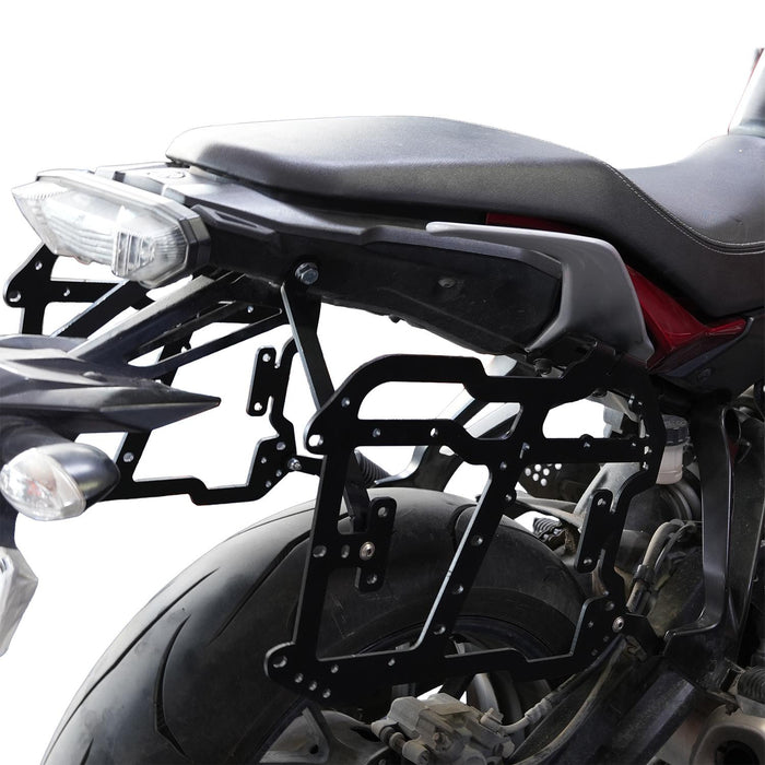 GP Kompozit Side Carrier Pannier Rack Black Compatible For Yamaha MT-07 Tracer 2016-2024