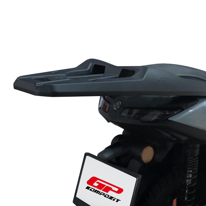 GP Kompozit Rear Luggage Rack Black Compatible For Yamaha NMAX 125 / NMAX 155 2025