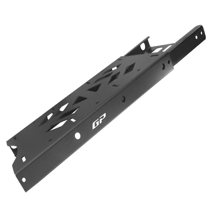 GP Kompozit Adjustable Rear Luggage Rack Black Compatible For Yamaha NMAX 125 / NMAX 155 2021-2025