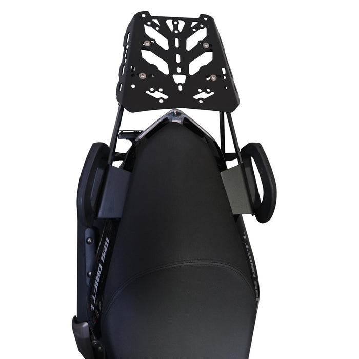GP Kompozit Rear Luggage Rack / Carrier Black Compatible with Mondial 125 Drift L 2011-2026