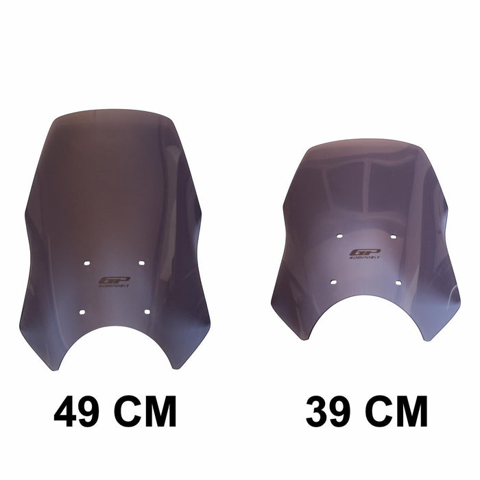 GP Kompozit Windshield Windscreen Smoked Compatible For Royal Enfield Himalayan  2024