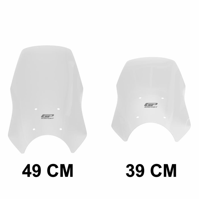 GP Kompozit Windshield Windscreen Clear Compatible For Royal Enfield Himalayan  2024