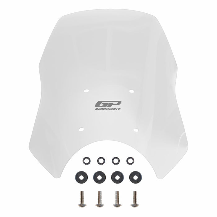 Parabrisas GP Kompozit Transparente Compatible con Royal Enfield Himalayan 2024