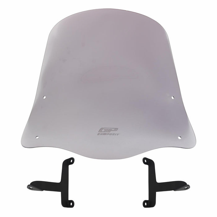 GP Kompozit Windshield Windscreen Smoked Compatible For Scooter Universal 2020