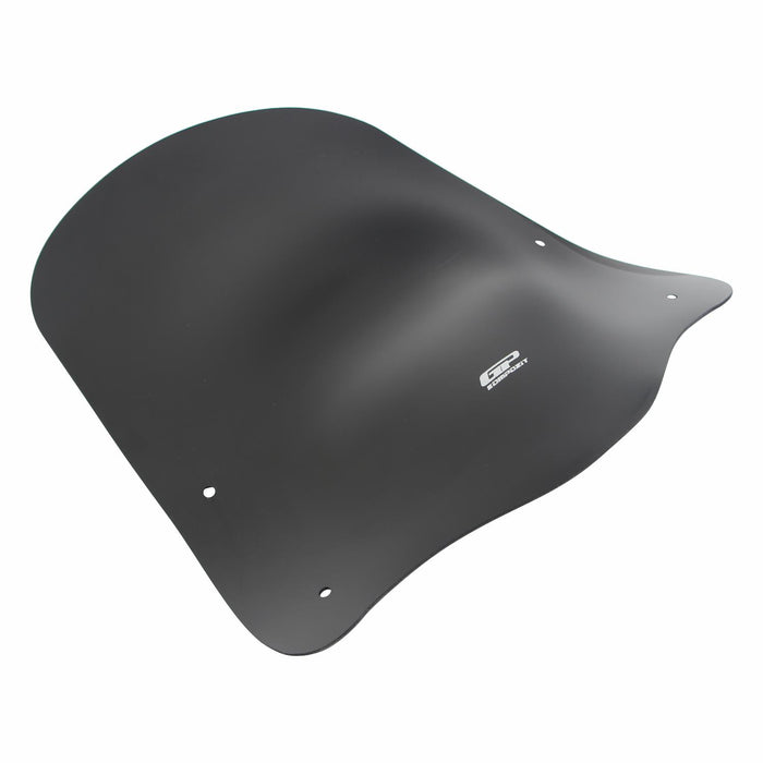 GP Kompozit Windshield Windscreen Black Compatible For Scooter Universal 2020