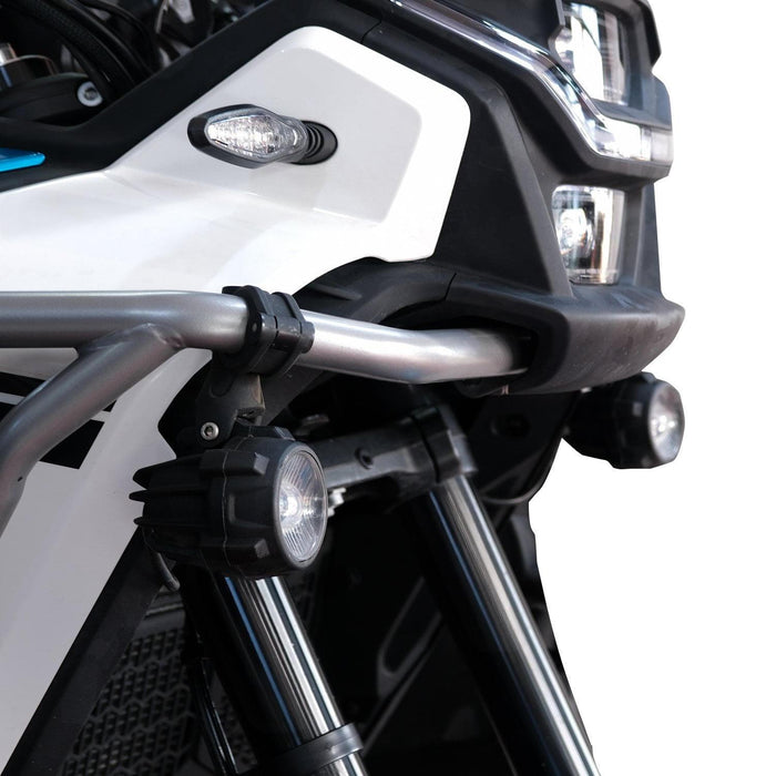 GP Kompozit SFR002 Medium Universal Motorcycle Fog Light Set, Black