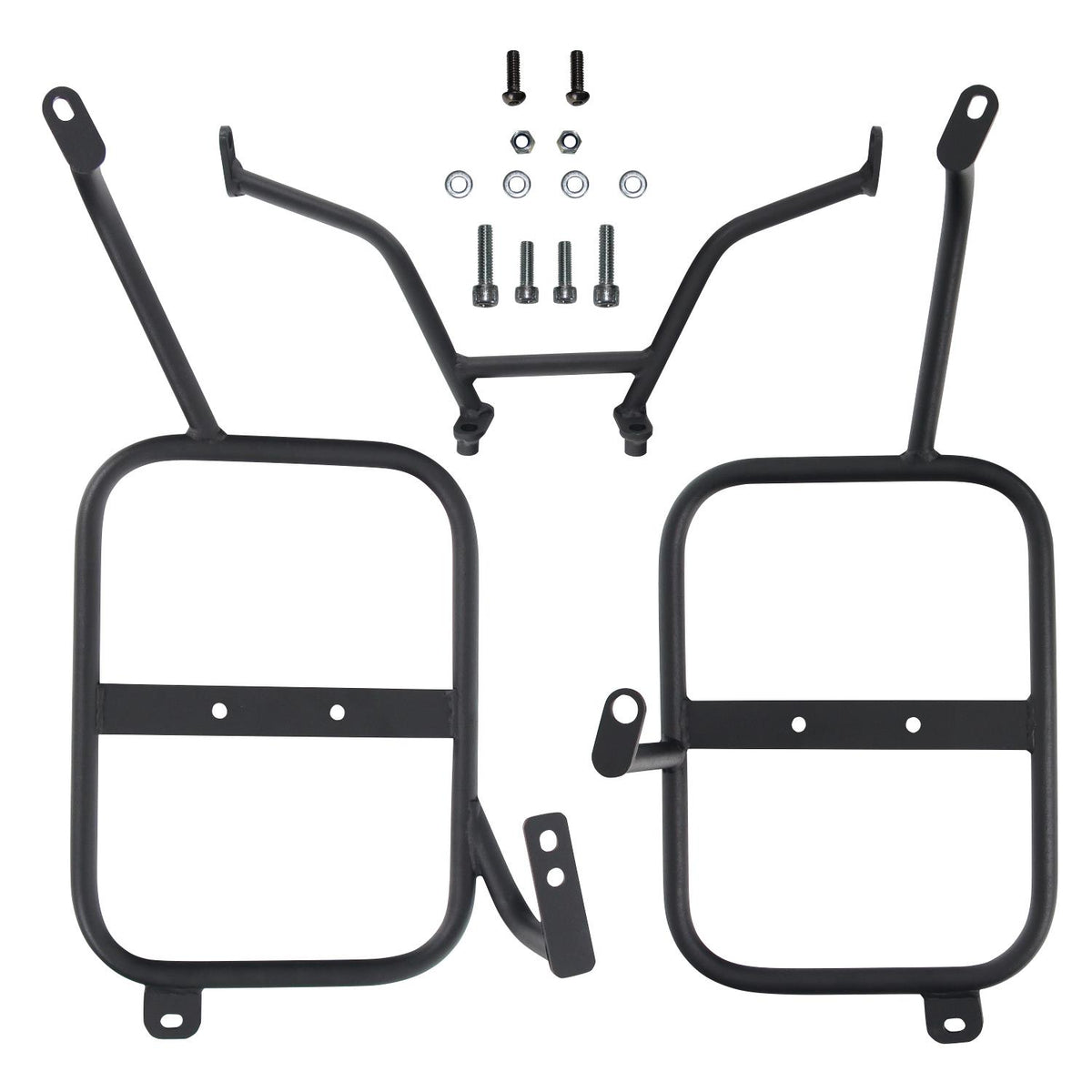 GP Kompozit Side Carrier Pannier Rack Black Compatible For Yamaha WR25 ...