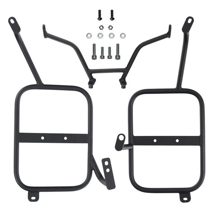 GP Kompozit Soporte Lateral Portaequipajes Negro Compatible con Yamaha WR250R 2011-2016