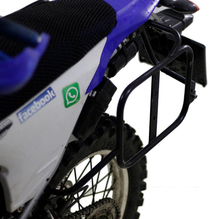 GP Kompozit Soporte Lateral Portaequipajes Negro Compatible con Yamaha WR250R 2011-2016