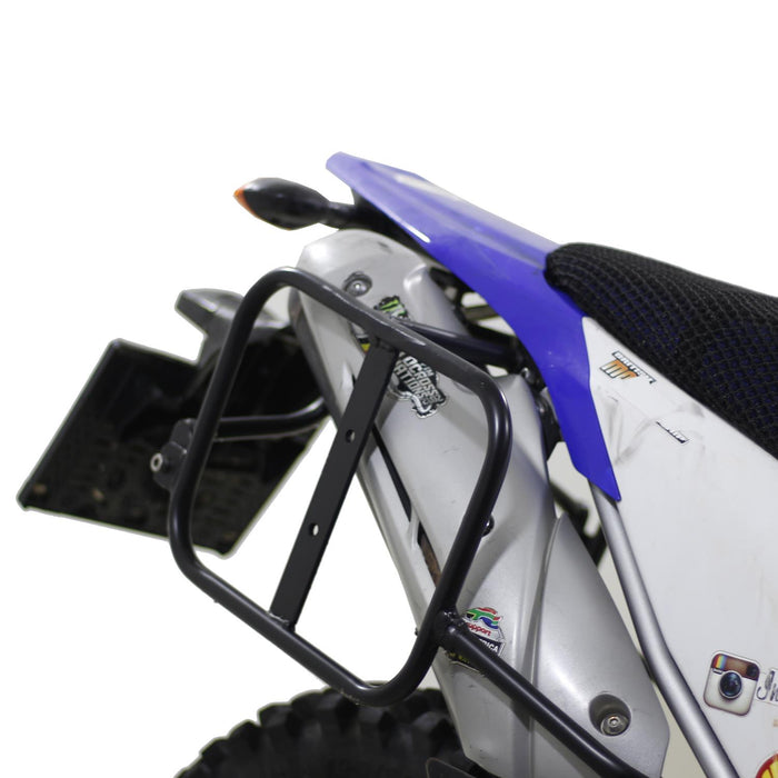 GP Kompozit Soporte Lateral Portaequipajes Negro Compatible con Yamaha WR250R 2011-2016