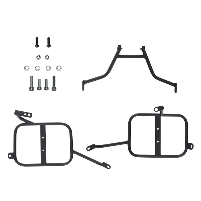 GP Kompozit Soporte Lateral Portaequipajes Negro Compatible con Yamaha WR250R 2011-2016