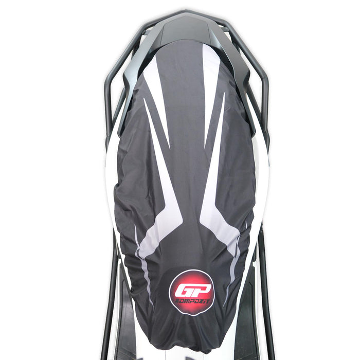 Funda de Asiento Universal para Motocicleta GP Kompozit SLK01 Impermeable, Resistente a la Lluvia y al Polvo XXL