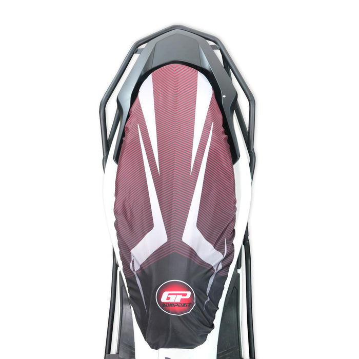 GP Kompozit SLK02 Funda de asiento universal impermeable para motocicleta, a prueba de lluvia y polvo XXL