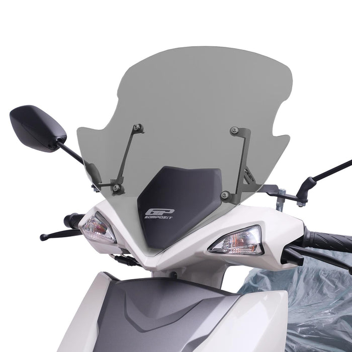 GP Kompozit Windshield Windscreen Smoked Compatible For Suzuki Avenis 125  2023-2024