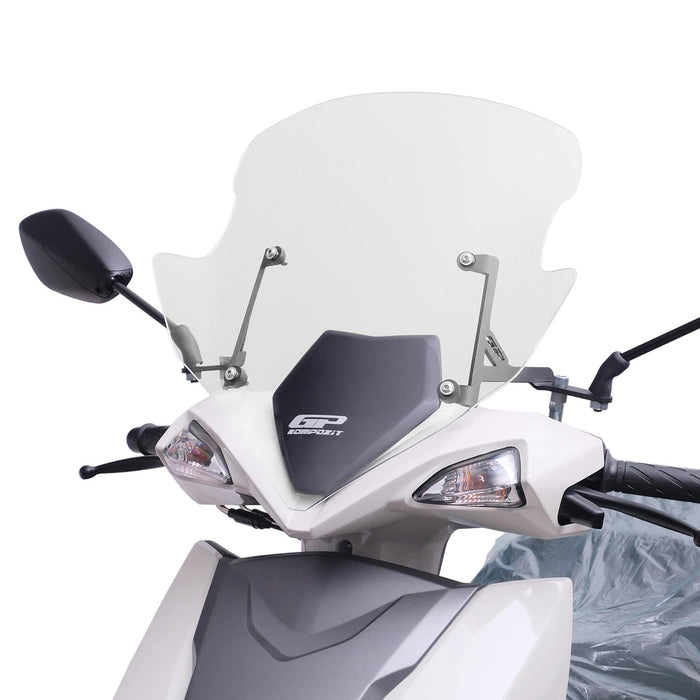 GP Kompozit Windshield Windscreen Clear Compatible For Suzuki Avenis 125  2023-2024