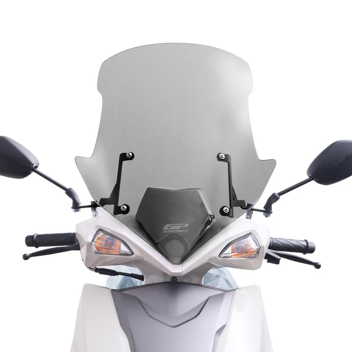 GP Kompozit Windshield Windscreen Smoked Compatible For Suzuki Avenis 125  2023-2024
