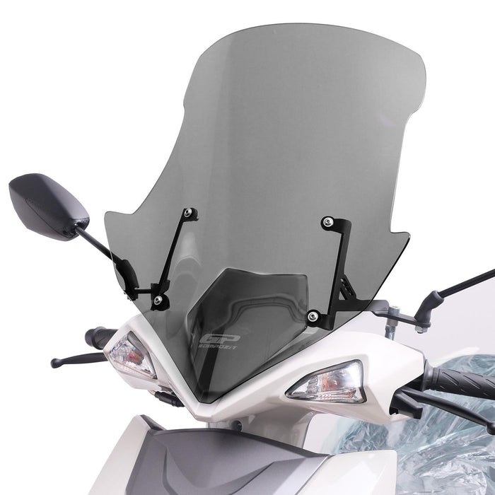 GP Kompozit Windshield Windscreen Smoked Compatible For Suzuki Avenis 125  2023-2024