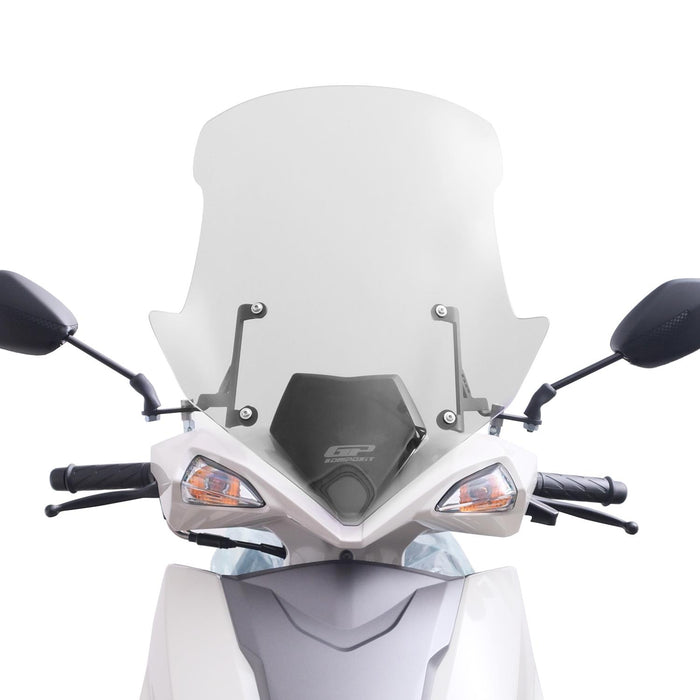 GP Kompozit Windshield Windscreen Clear Compatible For Suzuki Avenis 125  2023-2024