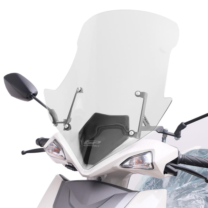 GP Kompozit Windshield Windscreen Clear Compatible For Suzuki Avenis 125  2023-2024
