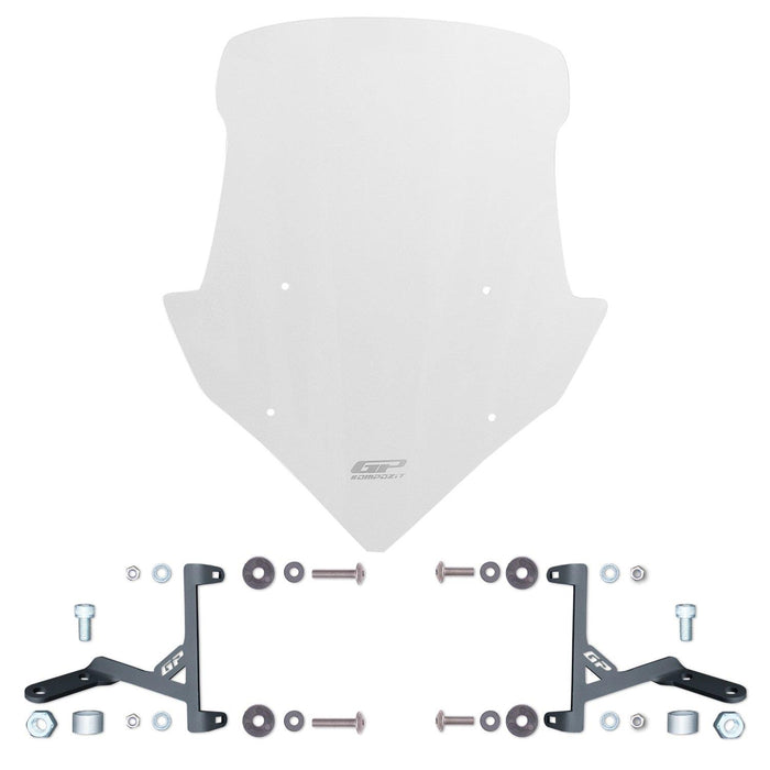 GP Kompozit Windshield Windscreen Clear Compatible For Suzuki Avenis 125  2023-2024