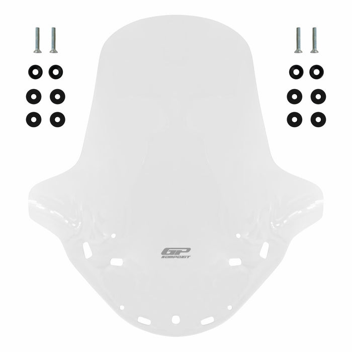 GP Kompozit Windshield Windscreen Clear Compatible For Suzuki Burgman 650 2001-2012