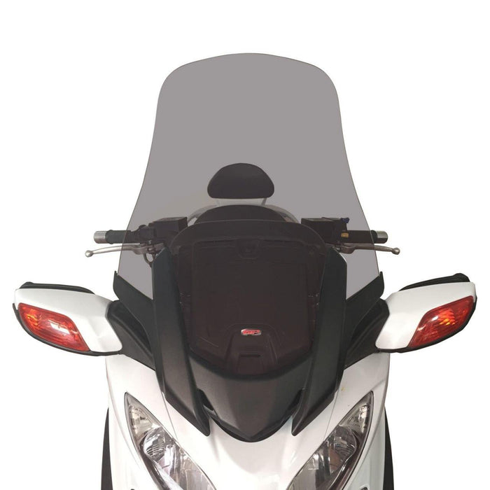 GP Kompozit Pare-brise fumé compatible pour Suzuki Burgman 650 2013-2018 