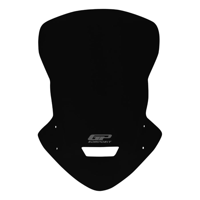 GP Kompozit Touring Parabrisas Negro Compatible para Suzuki GW250 Inazuma 2012-2016 