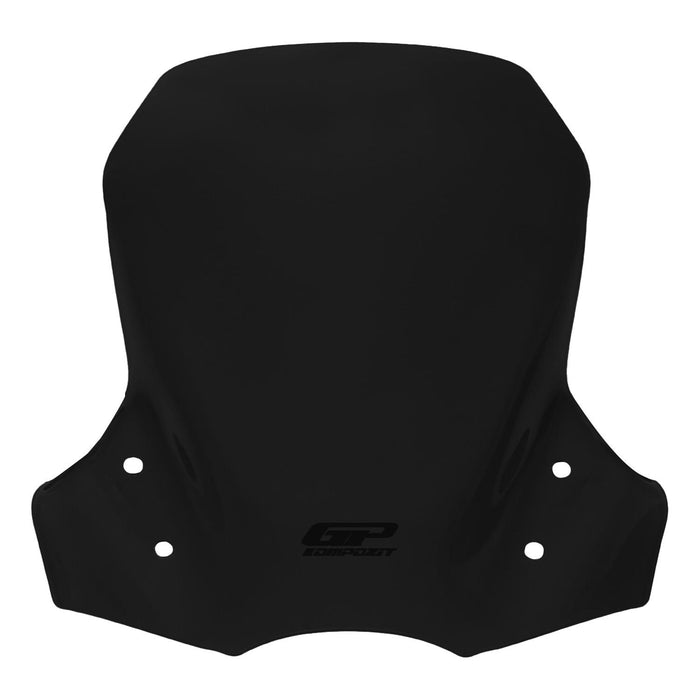 GP Kompozit Pare-brise noir compatible pour Suzuki V-Strom DL 1000 2015-2019 