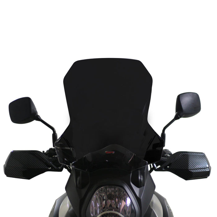 GP Kompozit Windshield Windscreen Black Compatible For Suzuki V-Strom DL 1000  2015-2019