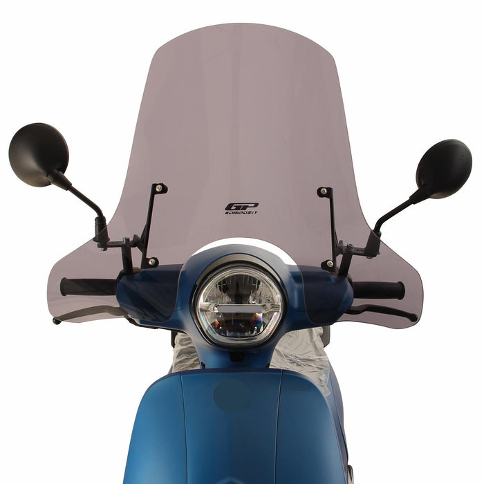 GP Kompozit Windshield Windscreen Smoked Compatible For SYM Fiddle  2024