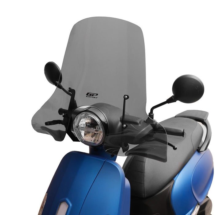 GP Kompozit Windshield Windscreen Smoked Compatible For SYM Fiddle 4 2022-2024 2022-2024