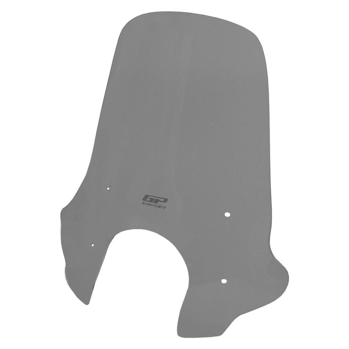 GP Kompozit Windshield Windscreen Smoked Compatible For SYM Fiddle 4 2022-2024 2022-2024