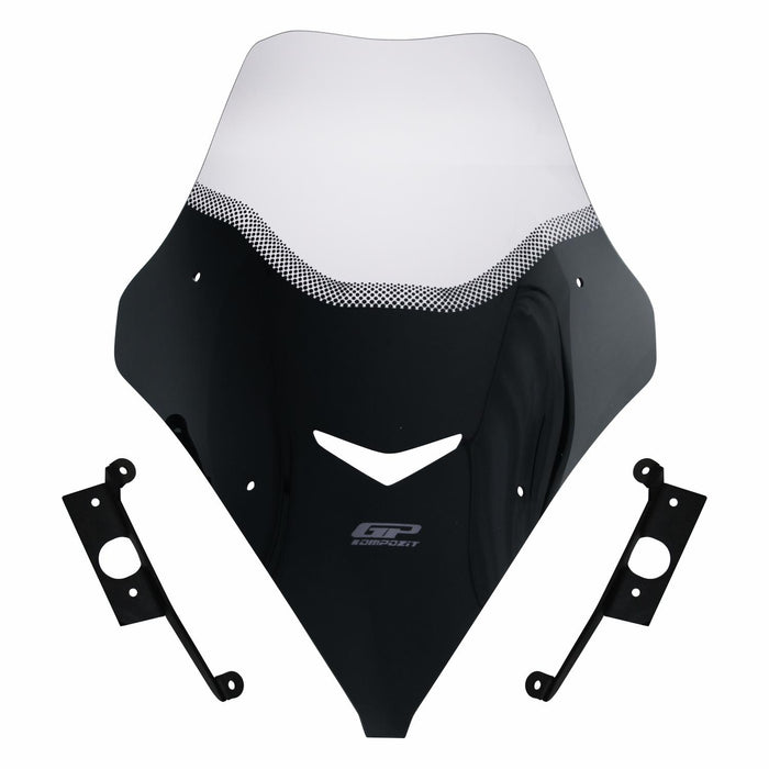 GP Kompozit Short Windshield Windscreen Clear Compatible For Sym Jet X 125  2022-2023