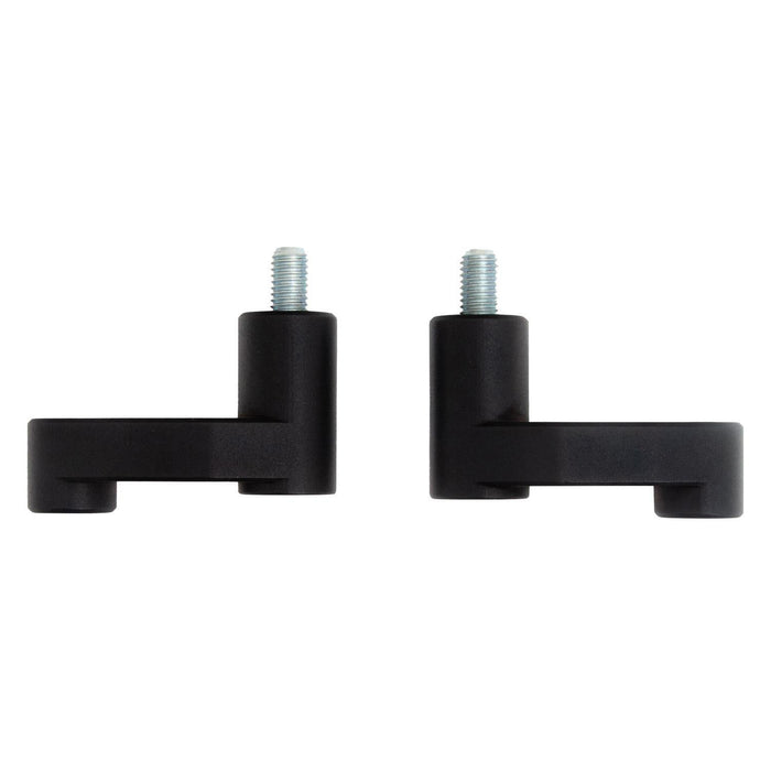 GP Kompozit Mirror Riser Extenders Black Compatible For SYM SYMNH T 125 / 200 / 300  2024