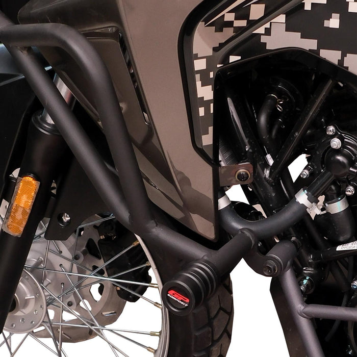 GP Kompozit Engine Protector Crash Bars Black Compatible For SYM SYMNH T 125 / 200 / 300  2024