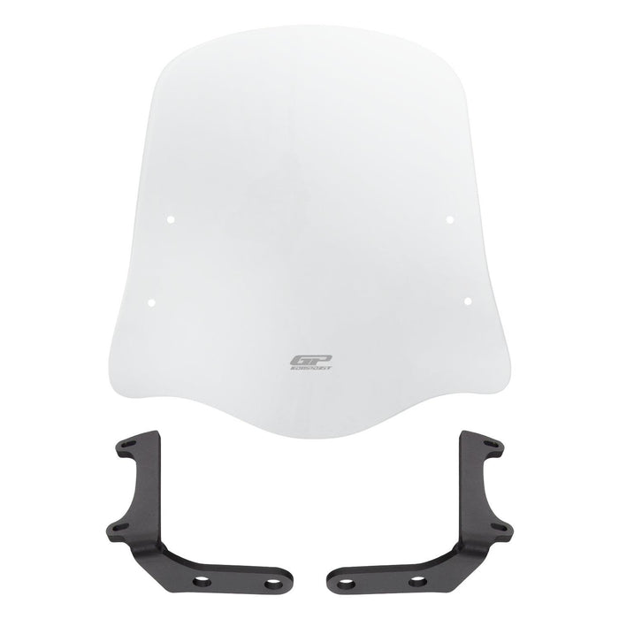 GP Kompozit Windshield Windscreen Clear Compatible For Sym Orbit II 50  2022-2023