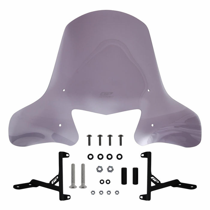 GP Kompozit Windshield Windscreen Smoked Compatible For Sym Symphony ST 200i  2012-2021