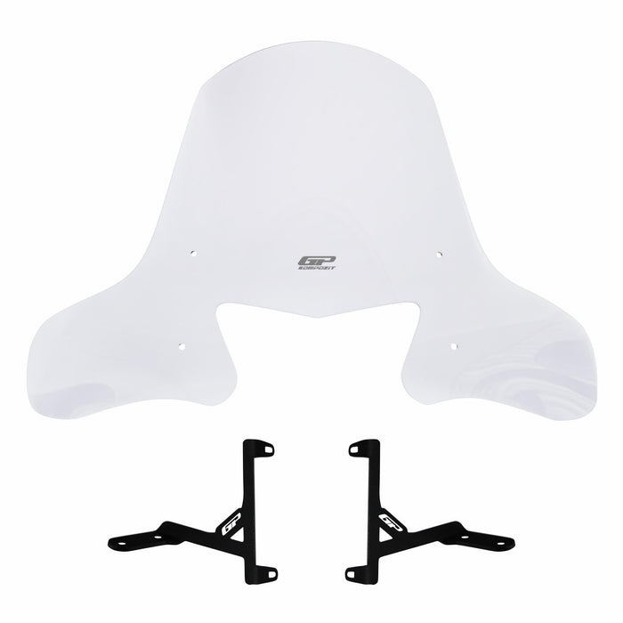 GP Kompozit Parabrisas Transparente Compatible con Sym Symphony ST 200i 2012-2021