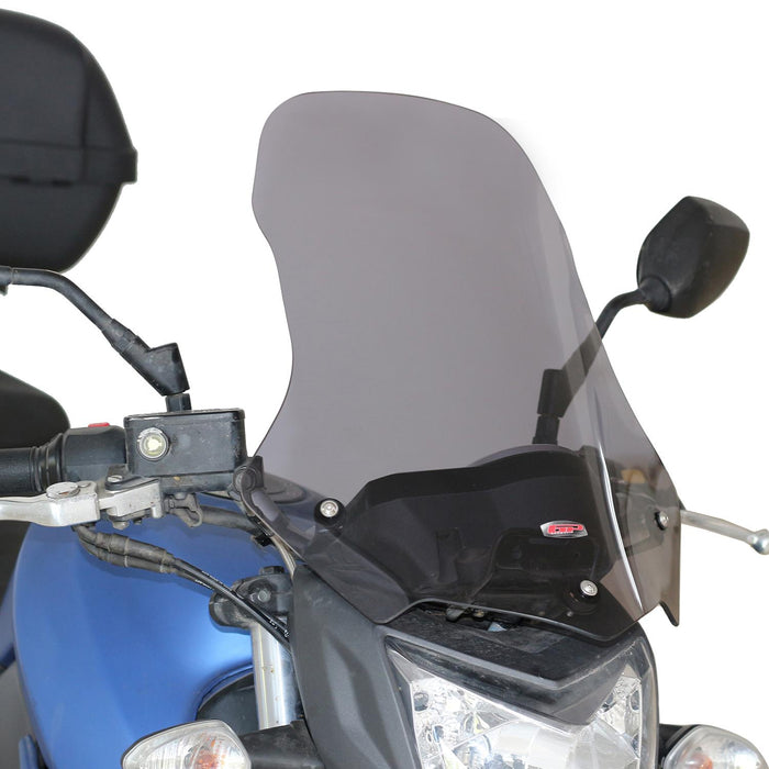 GP Kompozit 3 Hole Windshield Windscreen Smoked Compatible For Sym Wolf  2012-2016