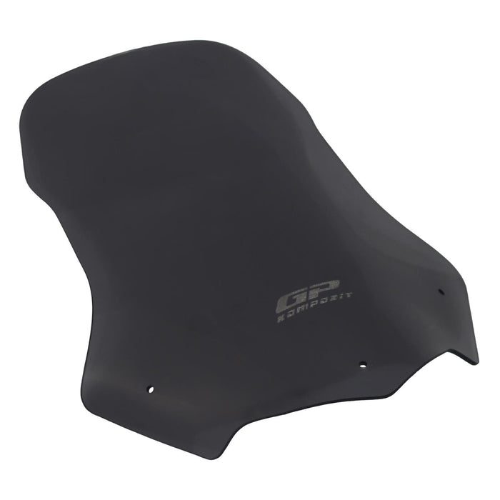 GP Kompozit 3 Hole Windshield Windscreen Smoked Compatible For Sym Wolf 2012-2016