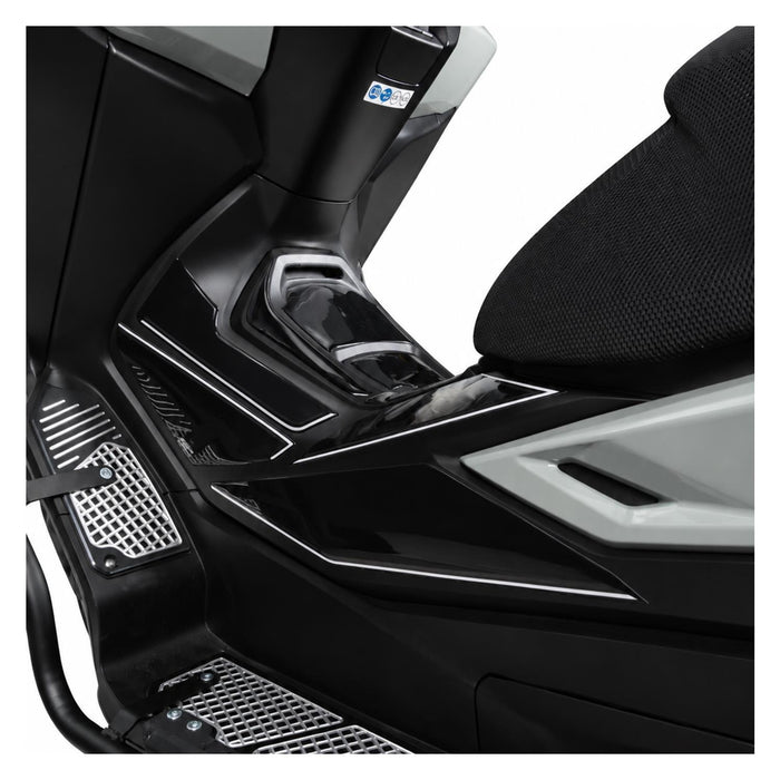 GP Kompozit Tank Pad Black Compatible For Honda Forza 250 / Forza 300 / Forza 350 / NSS300 / NSS350 2018-2026