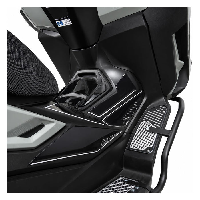 GP Kompozit Tank Pad Black Compatible For Honda Forza 250 / Forza 300 / Forza 350 / NSS300 / NSS350 2018-2026