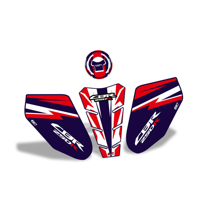 GP Kompozit Protector de Tanque Azul Compatible con Honda CBR250 2011-2012